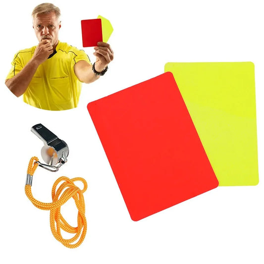 Referee Cards (Red and Yellow)